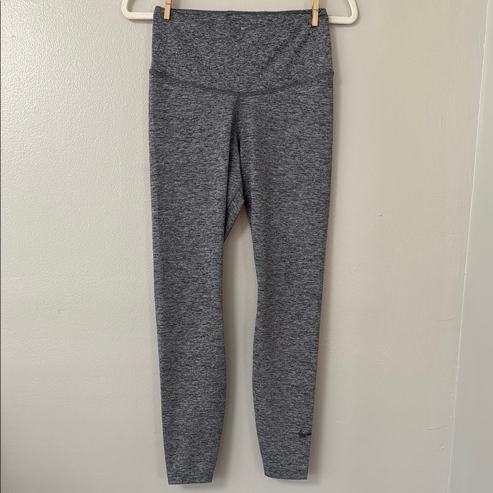Nike Sculpt Victory High Rise Legging Full Length - Heather Grey